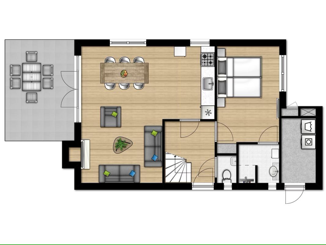 plattegrond BG